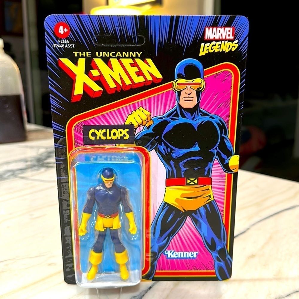 CYCLOPS Marvel Legends Retro 3.75 Uncanny X-Men 3.75in Figure Unpunched NIB